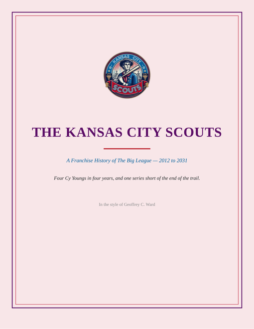 The Kansas City Scouts franchise history cover